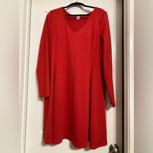 Red old navy dress